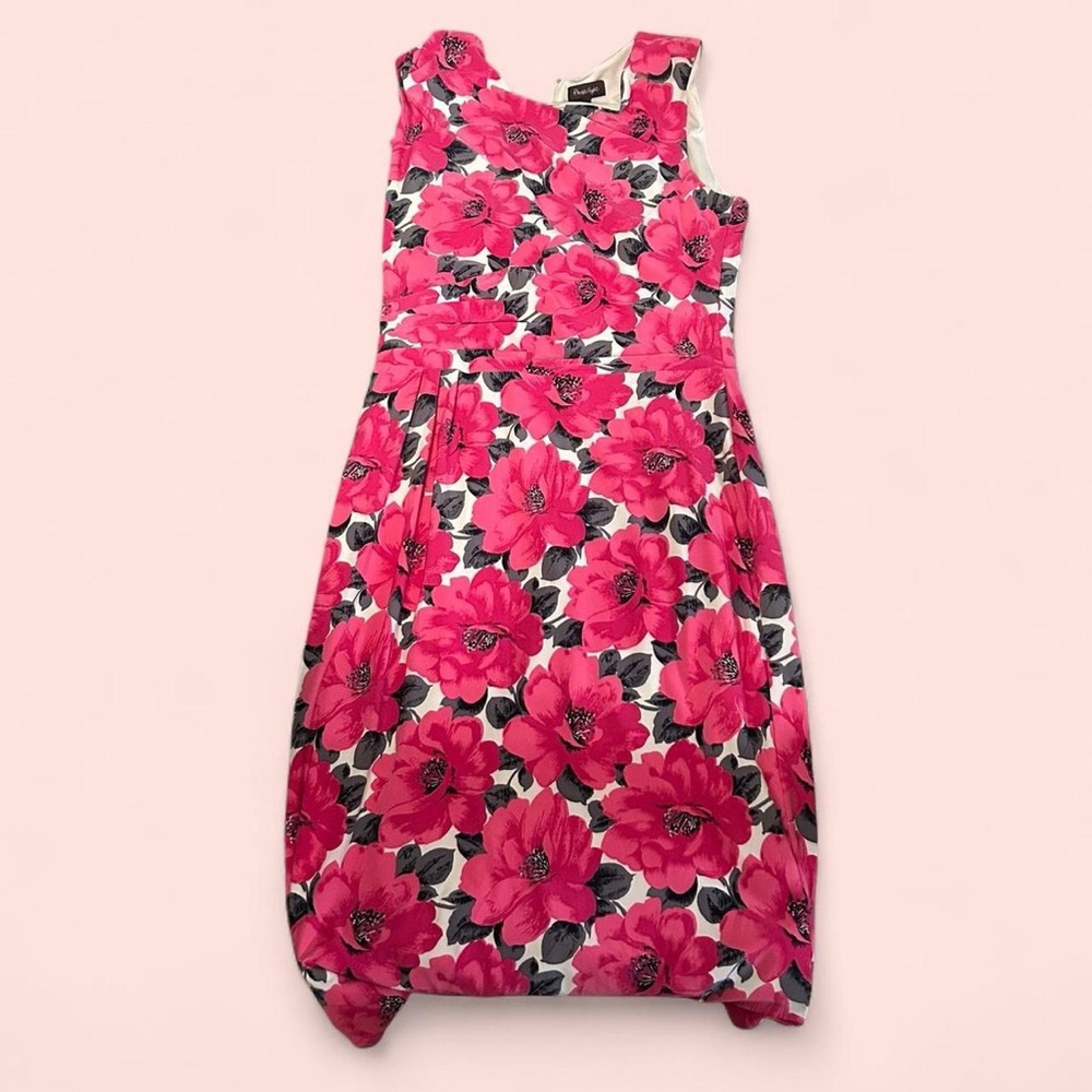 Floral Pink Kids Dress
